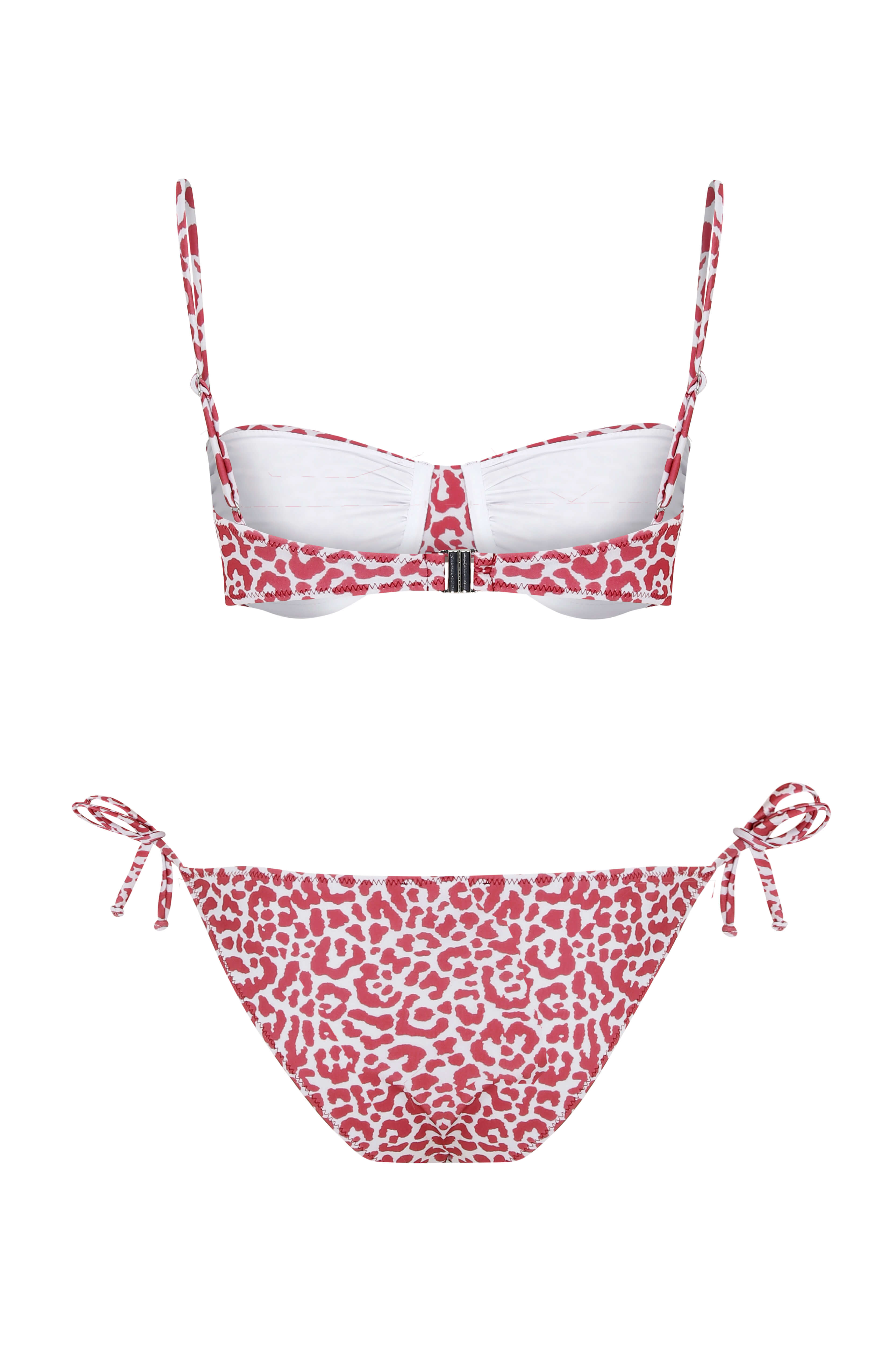 ENYA Leopard Patterned Underwire Bikini Set